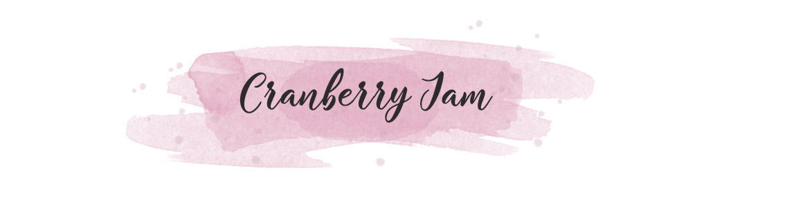 Cranberry jam