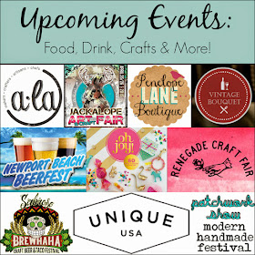Upcoming Events: Food, Drink, Crafts & More! - Spring 2015 on Diane's Vintage Zest!