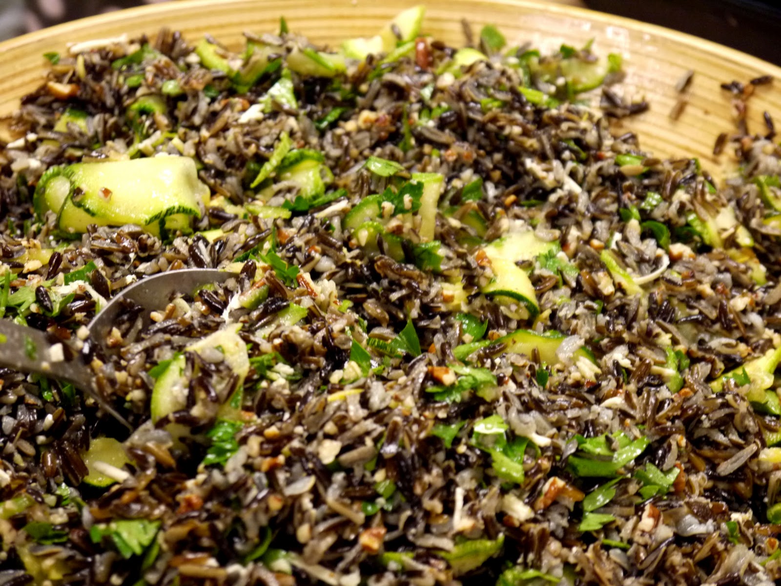 Wild Rice & Zucchini Salad Foodture Cooking for a Healthy Future