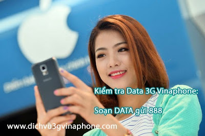 Cách kiểm tra Data 3G của Vinaphone