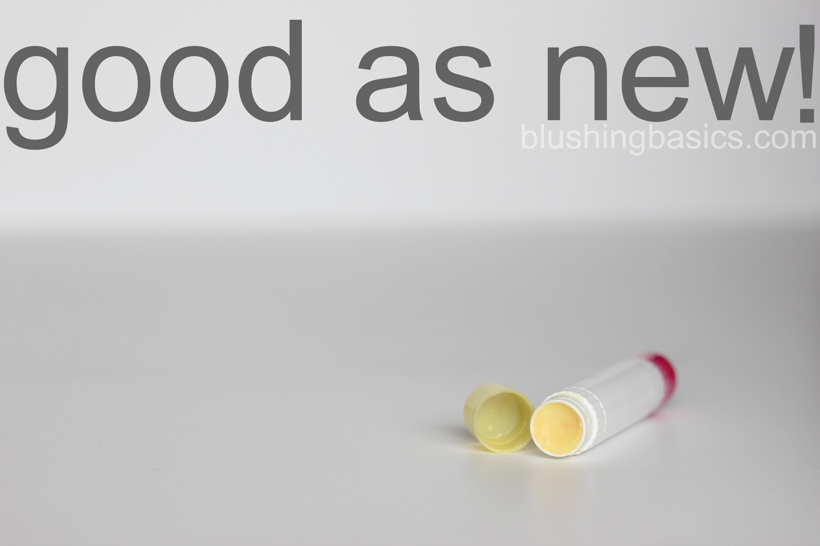 blushing basics How To Fix Broken Chapstick