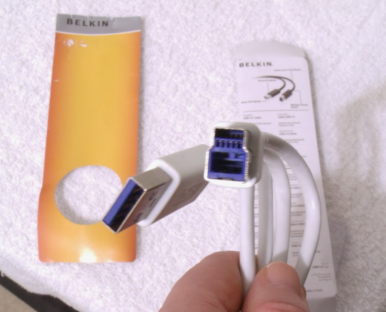 Britwise Belkin USB 3.0 cable from Poundland