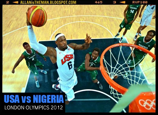 OLYMPICS 2012 Men's Basketball: 'USA vs Nigeria' Full Video Replay