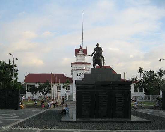 Aguinaldo Shrine - Emilio Aguinaldo on horseback