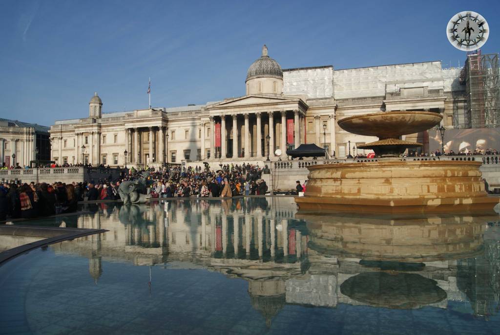 Trafalgar Square y National Gallery