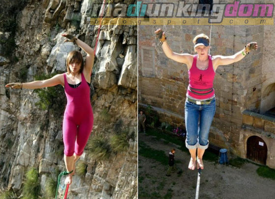 Foto: Aksi Faith Dickey, Cewek Cantik Paling Berani di Dunia