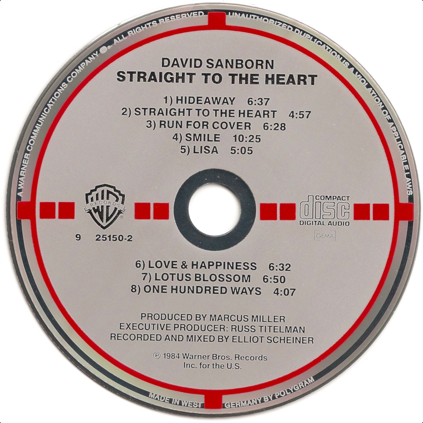 The Target CD Collection: Sanborn, David