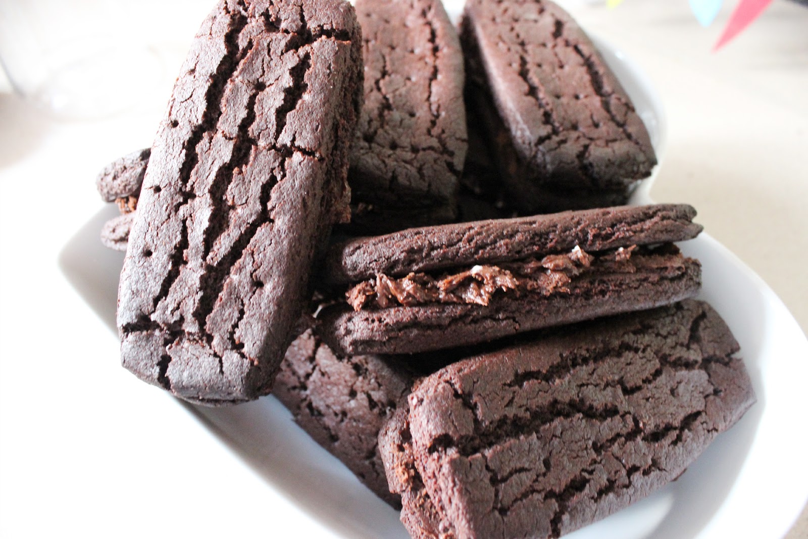 Chocolate Bourbon Biscuits Recipe Charlotte Ruff