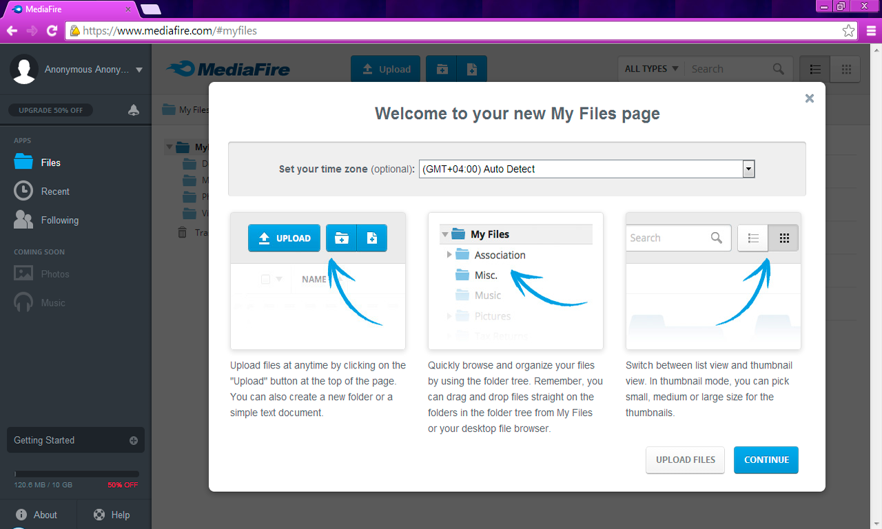 create a mediafire file download