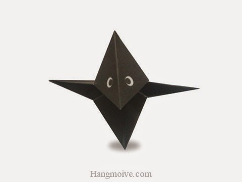 Cách gấp, xếp con quạ đòi ăn bằng giấy origami - Video hướng dẫn xếp hình - How to make a Crow of hungry Cách gấp, xếp con quạ đòi ăn bằng giấy origami - Video hướng dẫn xếp hình - How to make a Crow of hungry