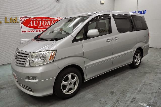 03 Toyota Alphard 4wd For Myanmar To Yangon Japanese Vehicles To The World