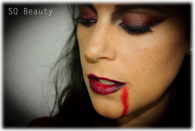 Maquillaje Halloween Vampiresa Sexy Silvia Quiros vampire