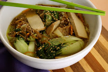 Asian Buckwheat Noodles with Pork and Tofu