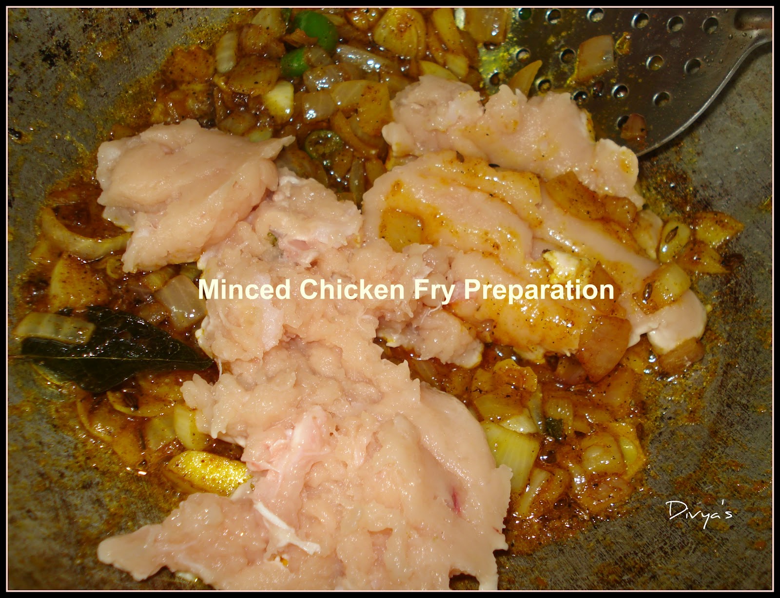 Minced Chicken Fry / Chicken Kothu kari You Too Can Cook