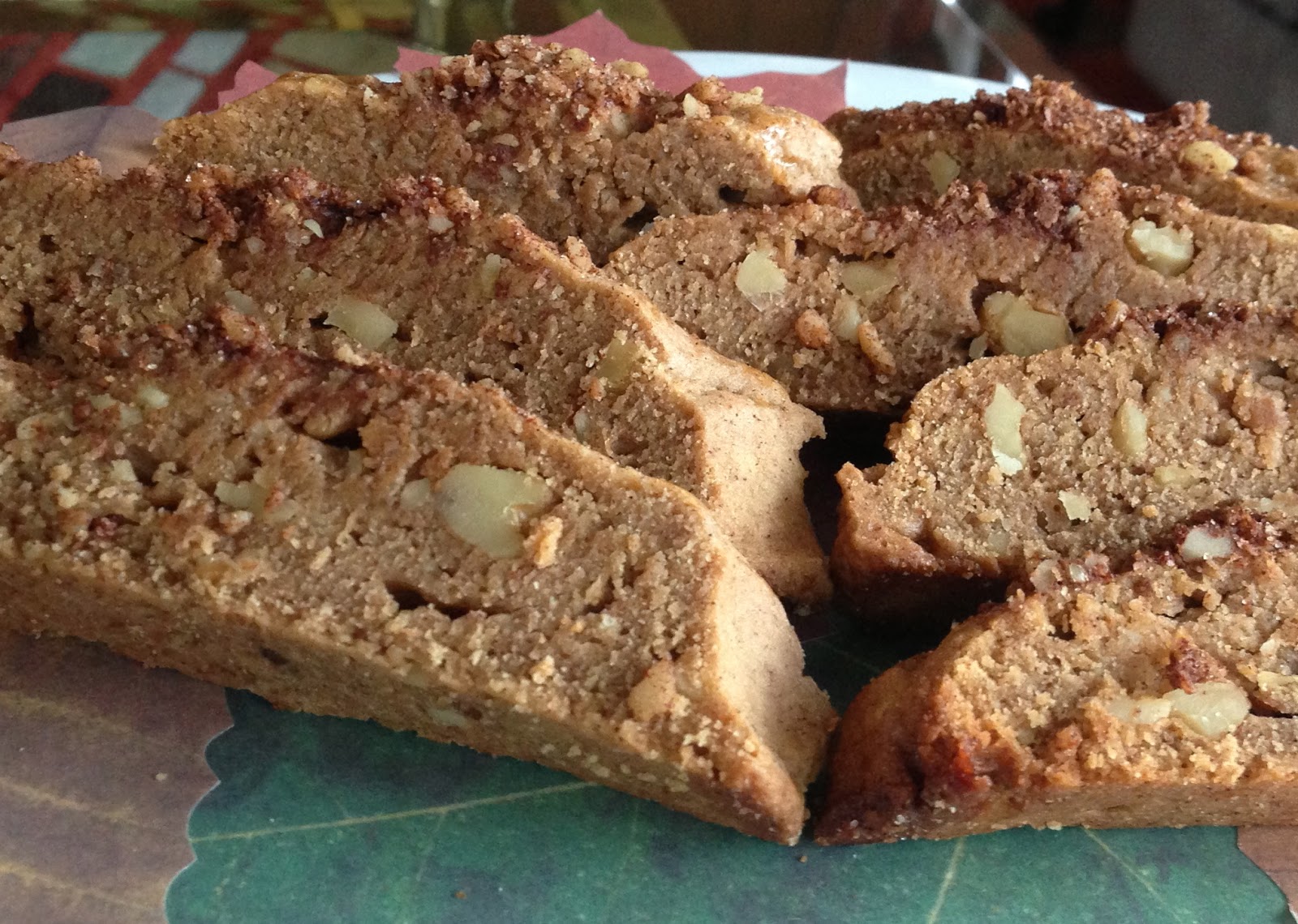 The Cook's Tour Food.Baking.Travel. Flourfree Maple Walnut Biscotti