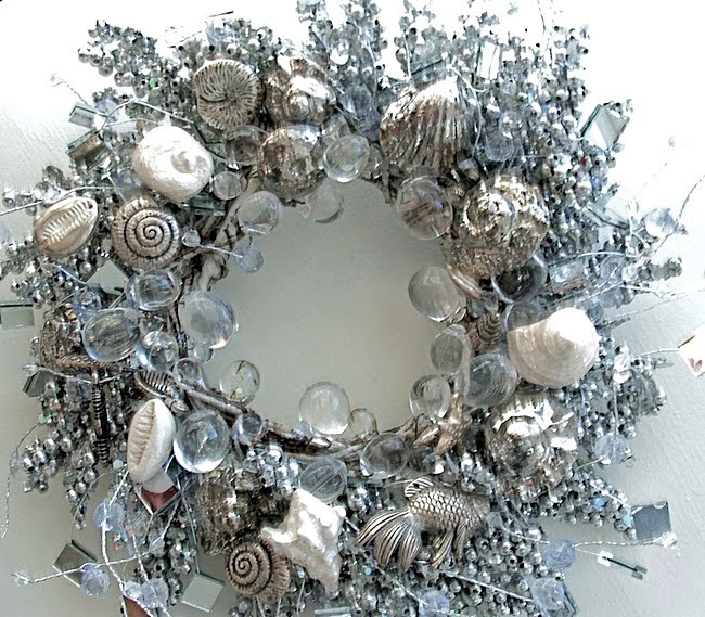 Summerland Cottage Studio Z Gallerie Embellished Wreath