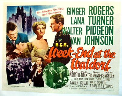 "Week-End at the Waldorf" (1945)