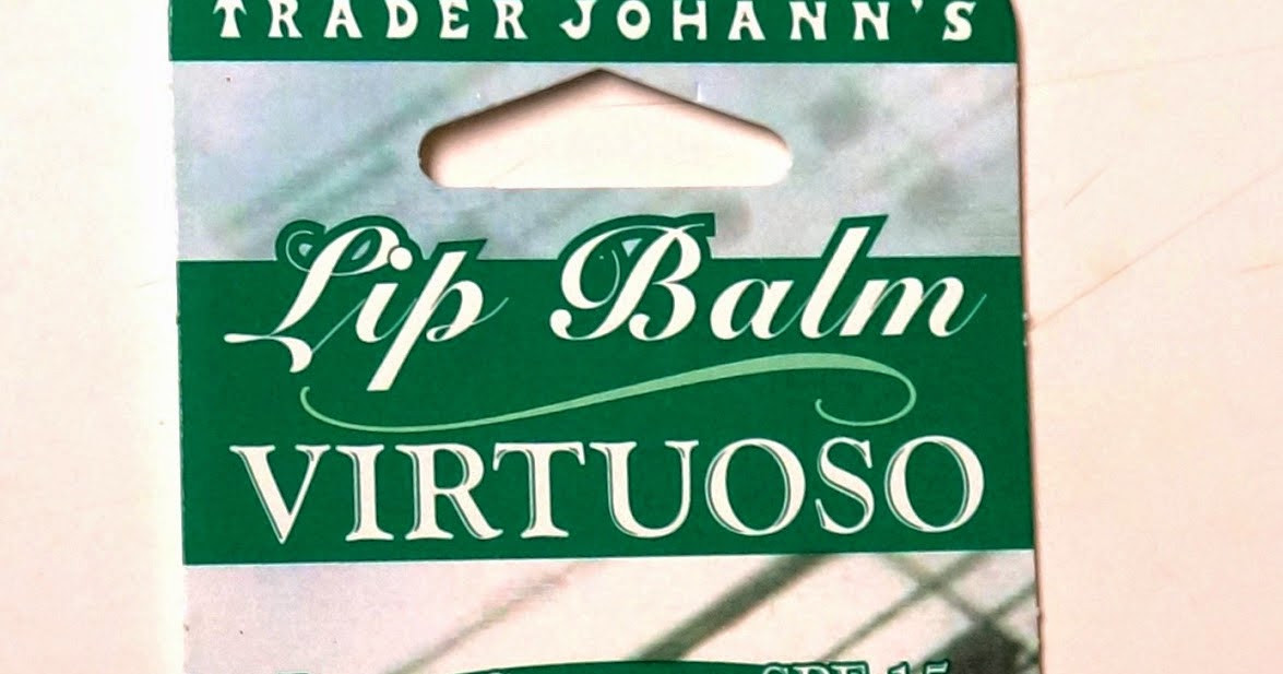 Exploring Trader Joe's Trader Joe's Virtuoso Lip Balm