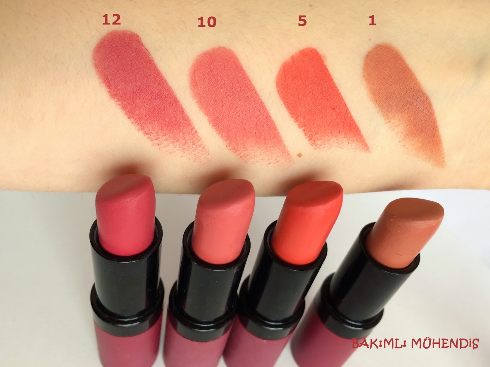 Bakımlı Mühendis Golden Rose Velvet Matte Rujlar (01051012)