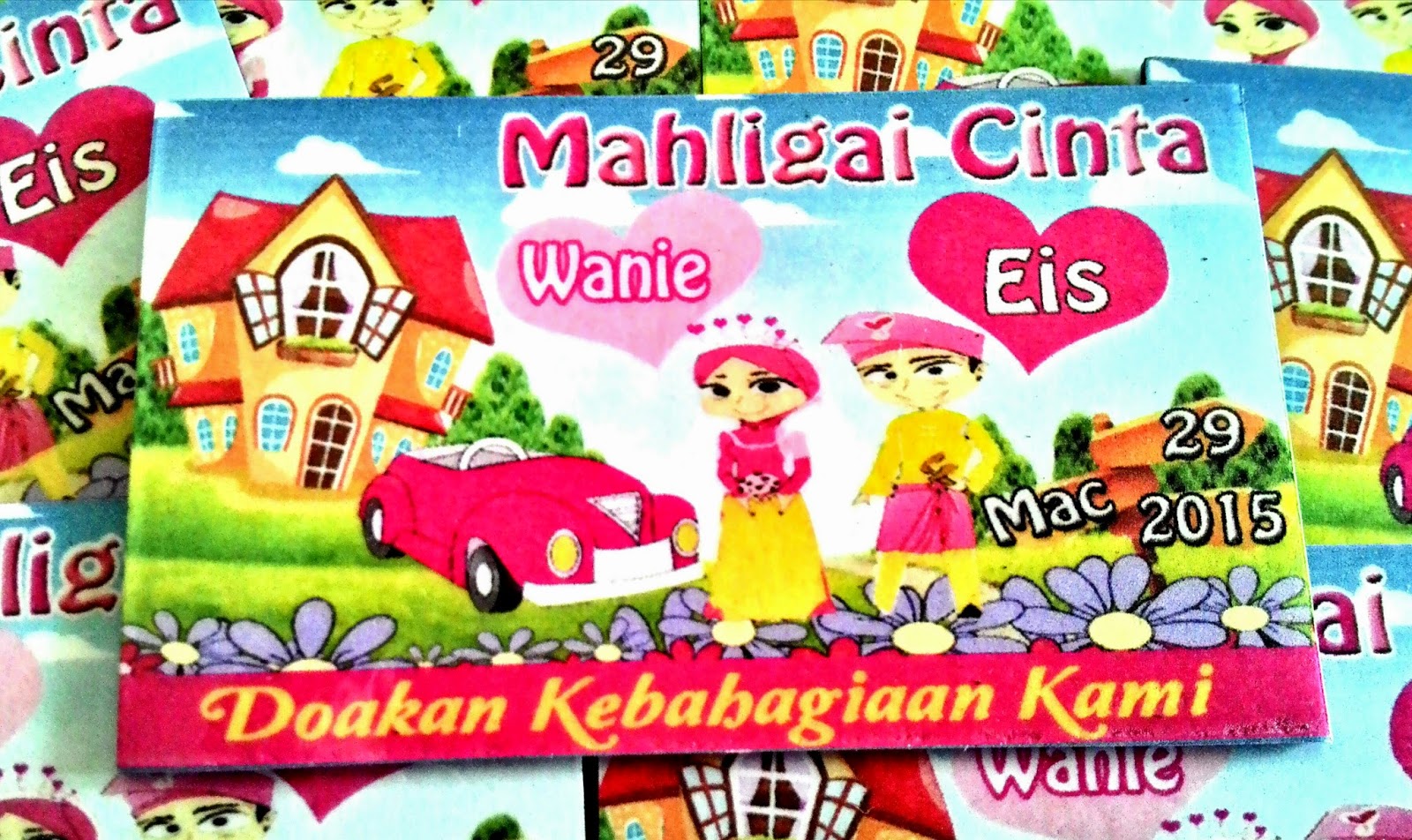 Cenderhati Perkahwinan / Wedding / Fridge