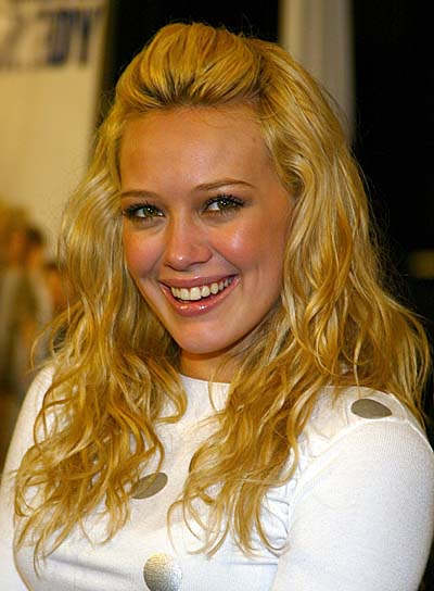 celebrity hilary duff hairstyle