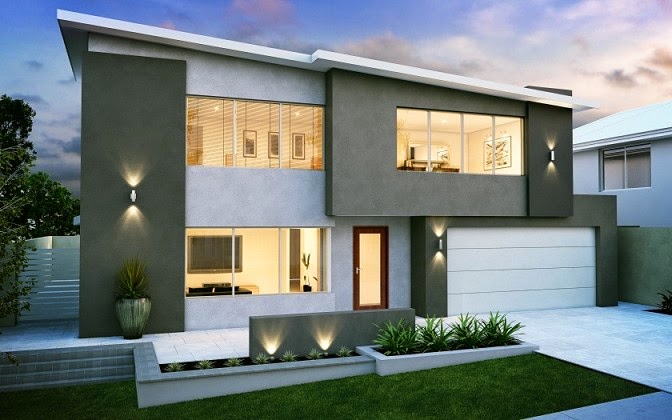 JAVA PROPERTINDO: Desain Rumah Minimalis 2 Lantai Modern Trend 2014