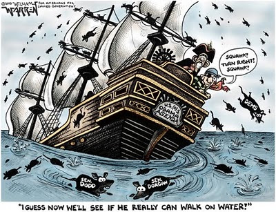 funny sinking ship