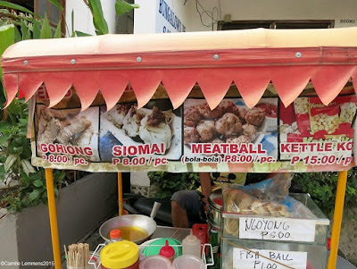 Food on Wheels; Deepfried goodies at Panagsama Beach in the Philippines