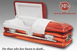 bacon coffin