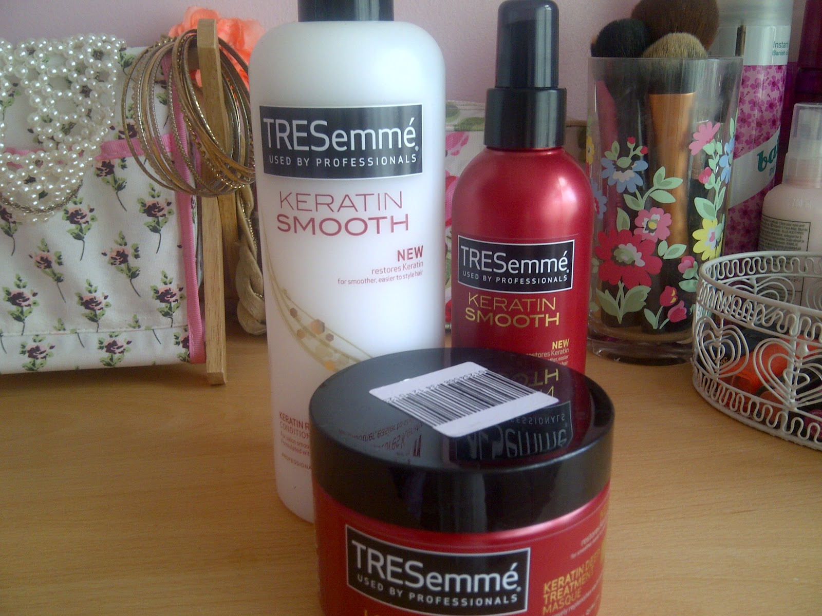 tresemme keratin smooth range