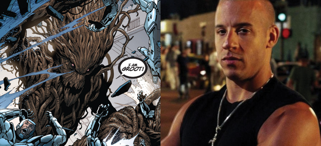 vin diesel pretty much confirms that he ll voice groot the talking