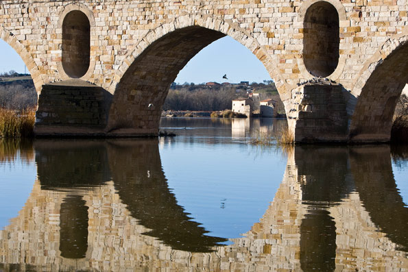 JL LEAL PHOTOGRAPHY Un puente sobre el Duero. A bridge in the Duero river.