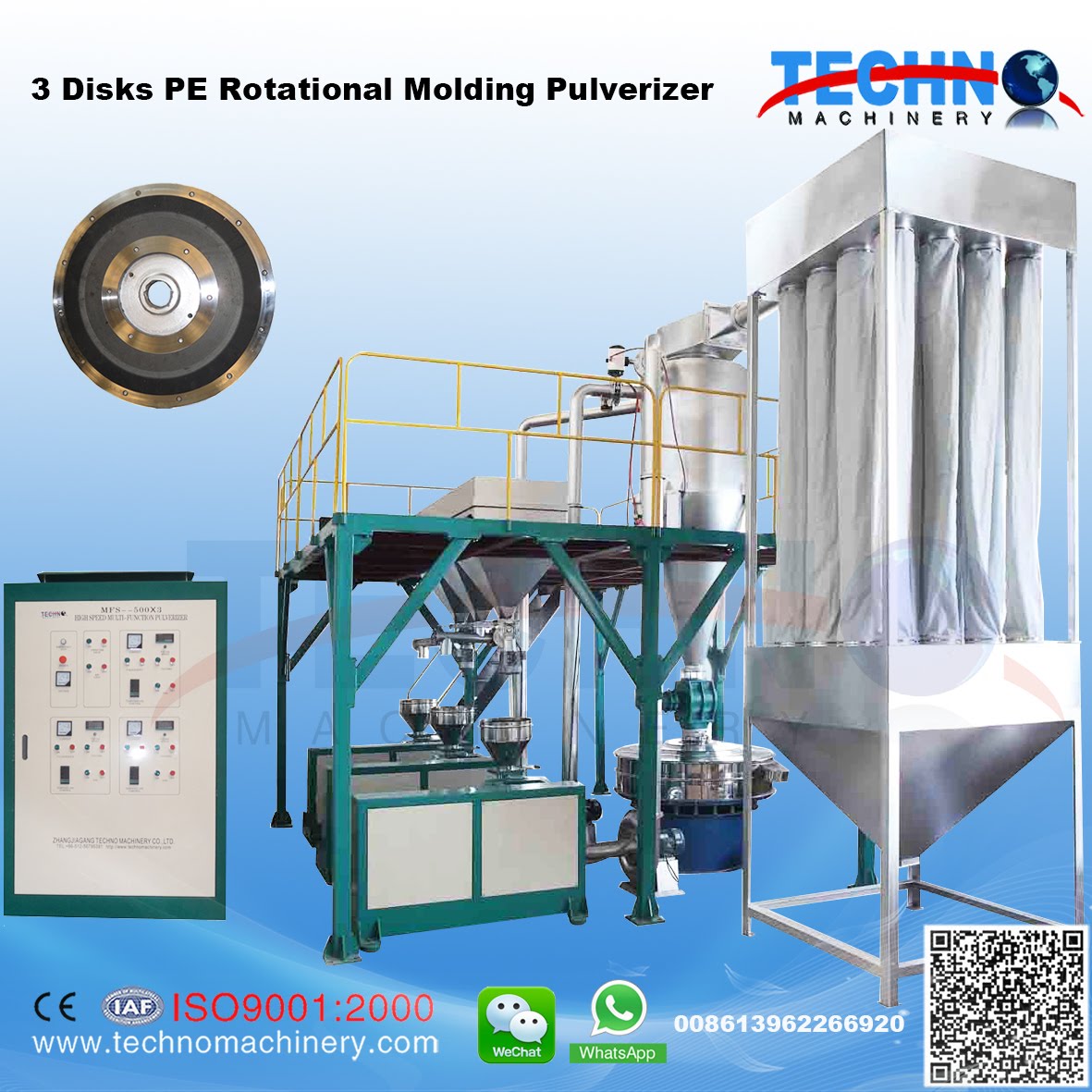 PE Rotational Molding Pulverizer