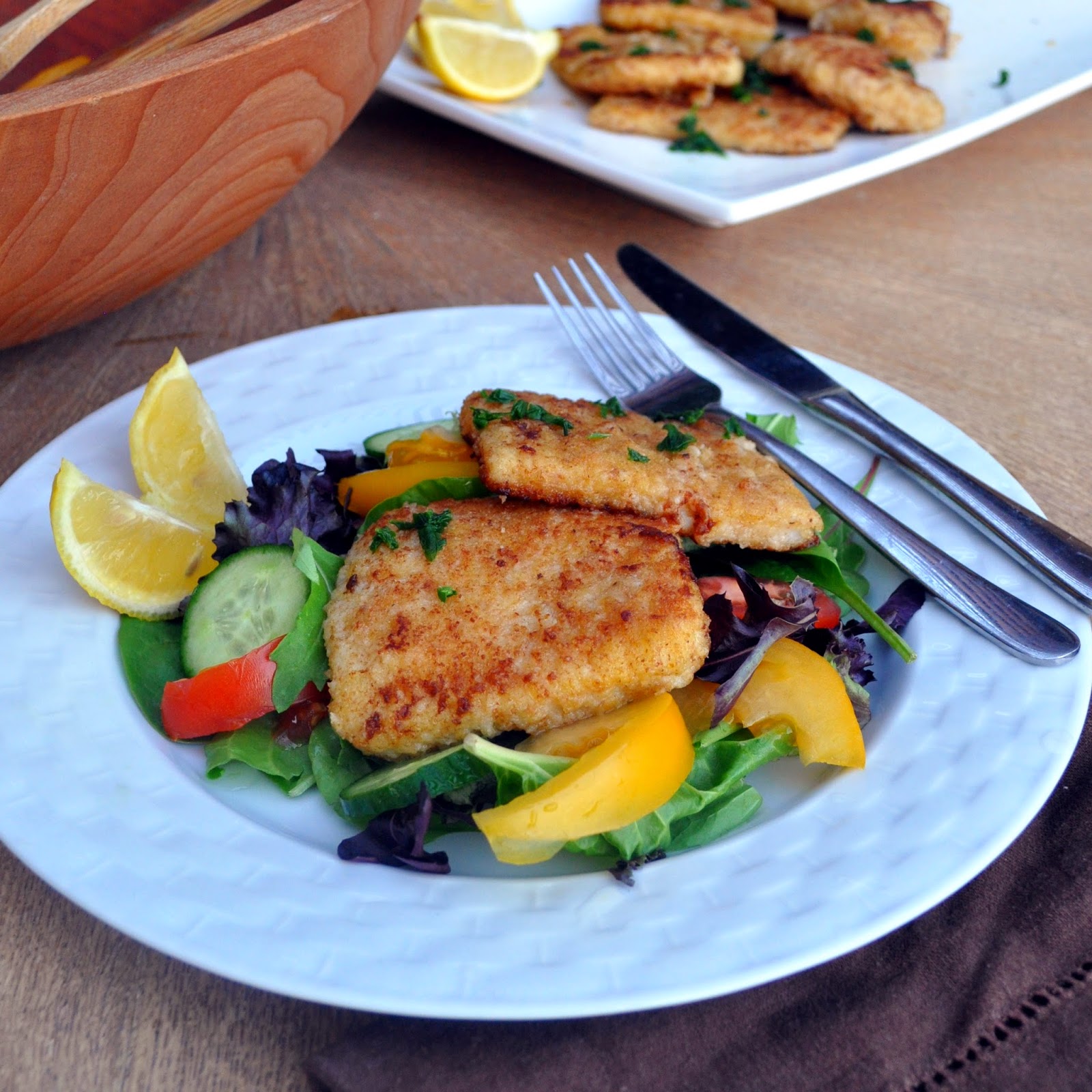 Cooking with Manuela Quick and Easy, Crispy Calamari Steak