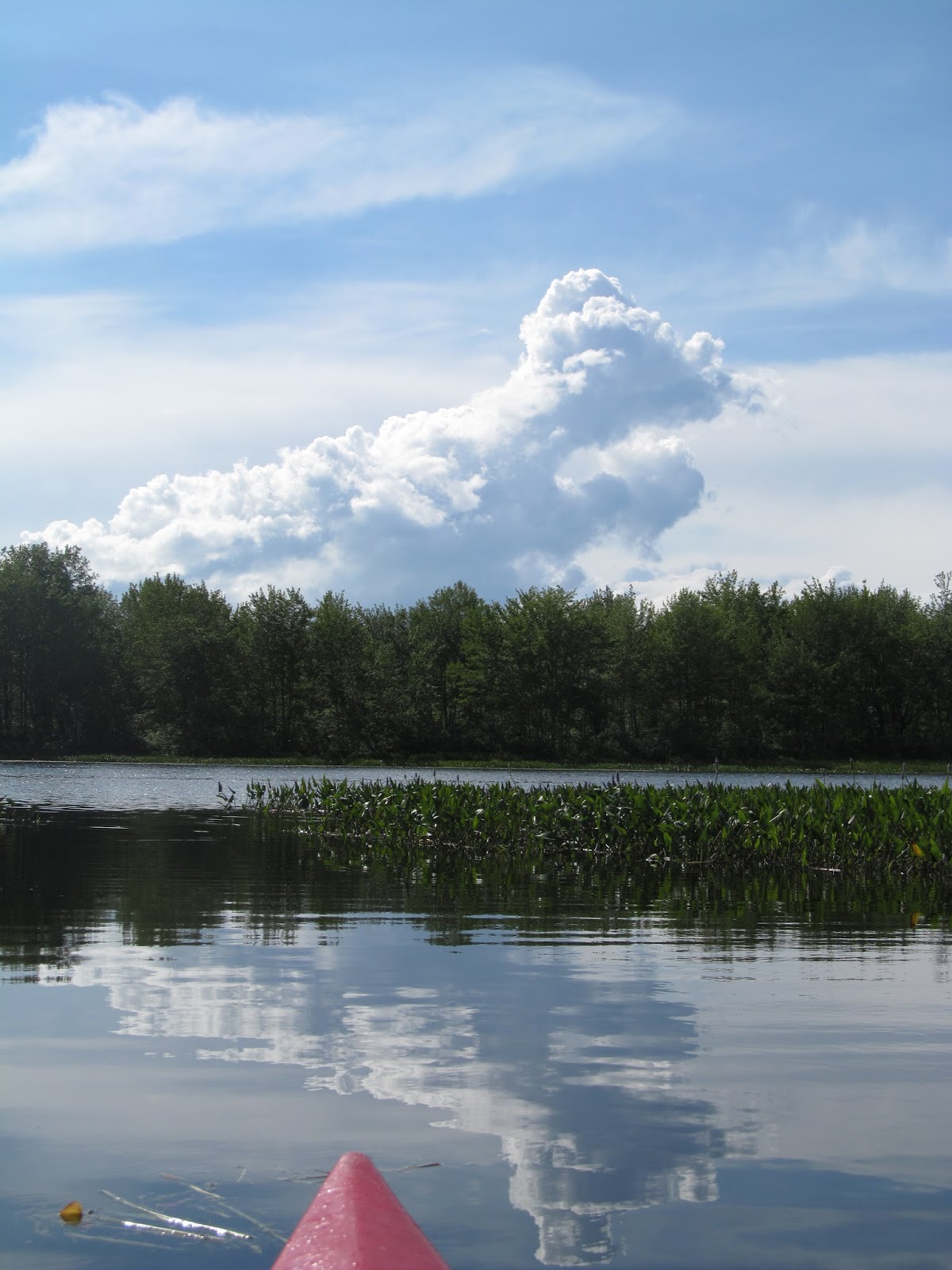 Recreational Kayaking in Maine Highland Lake Falmouth/Windham, Maine