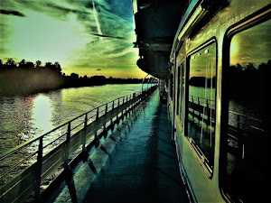 Riverboat in Russia