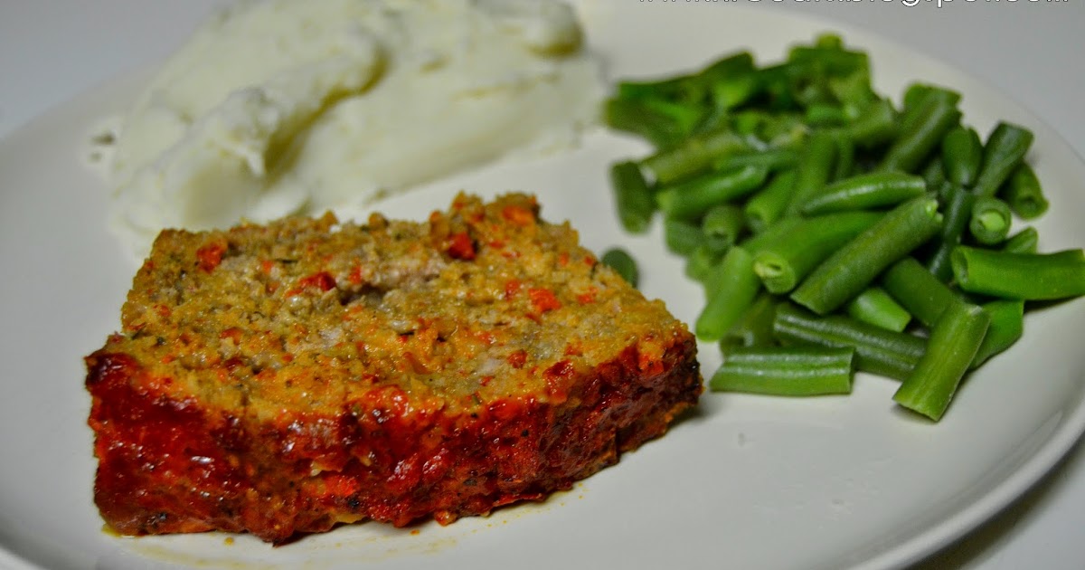 nICeats Roasted Red Pepper Turkey Meatloaf