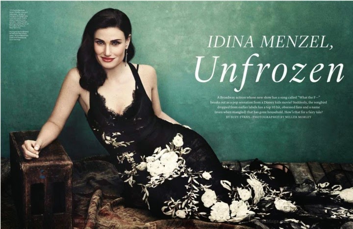 Sophie's fashion blog: Idina Menzel – Billboard Magazine (March 2014):