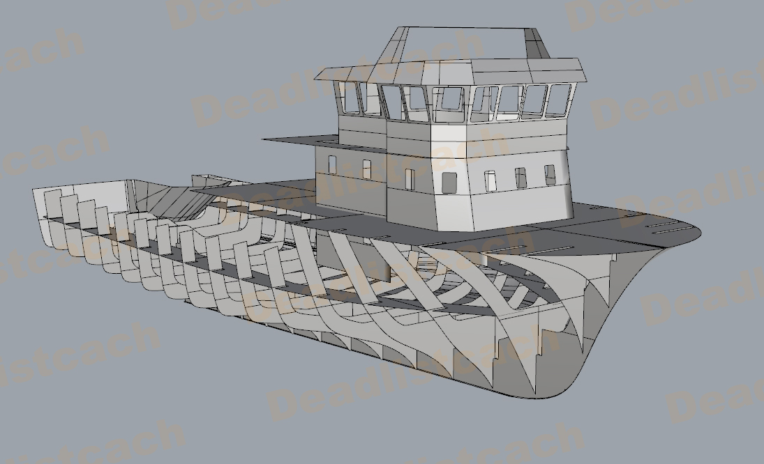 Balikci Teknesi Model Planlari