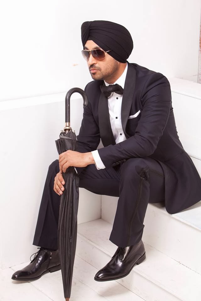 Super Stylish Diljit Dosanjh in a formal outfit for a still shoot