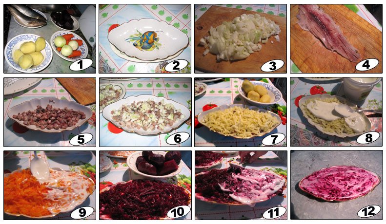 Салат селедка под шубой классический рецепт 31