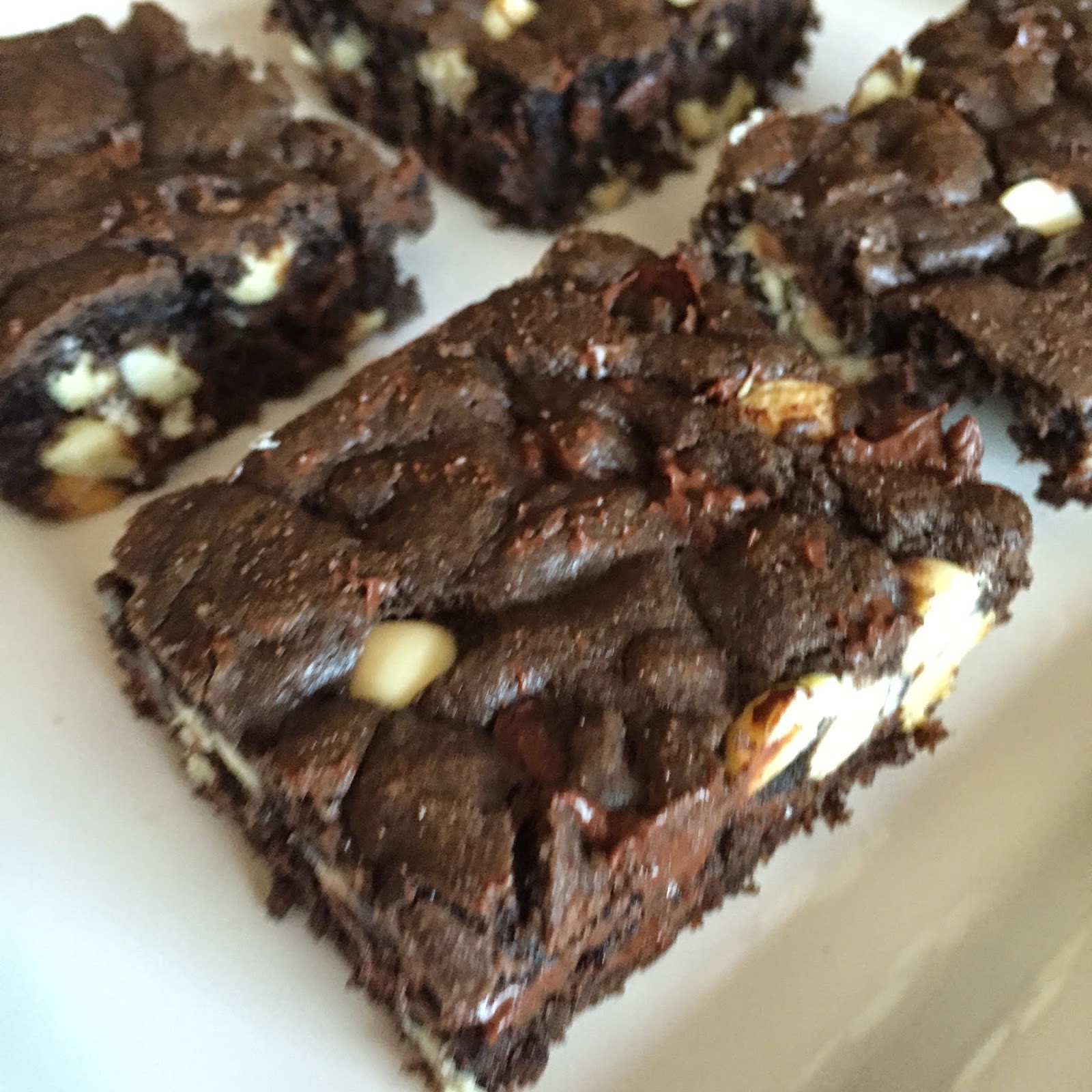 LIFE is better in PINK Triple Chocolate Cookie Bars