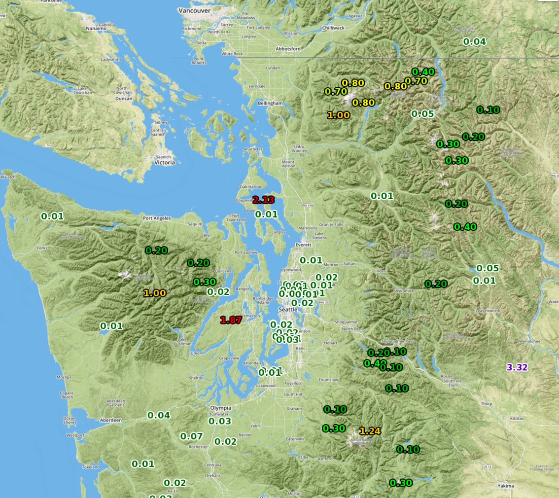 Cliff Mass Weather and Climate Blog Heat Surge Hits Eastern Washington