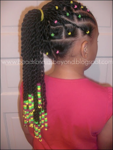 Beads, Braids and Beyond: Sister Twists & Cornrows with A Splash of ...