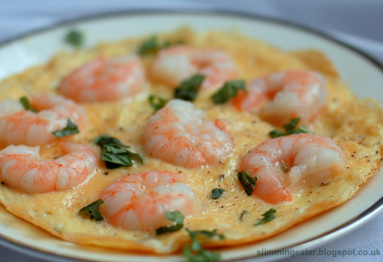 prawn omelette recipe