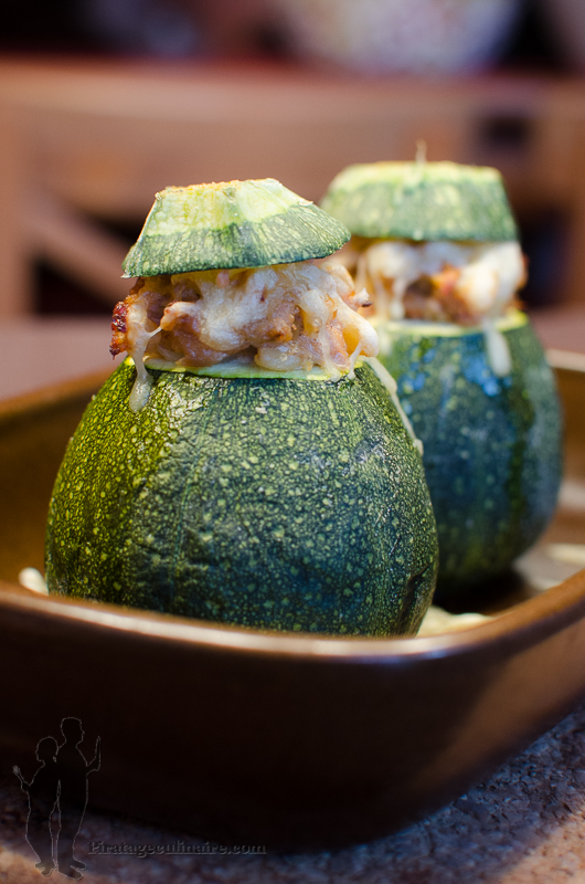 Courgettes Rondes Farcies Au Thon Et A L Ebly Piratage Culinaire