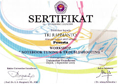 Sertifikat Workshop Netbook