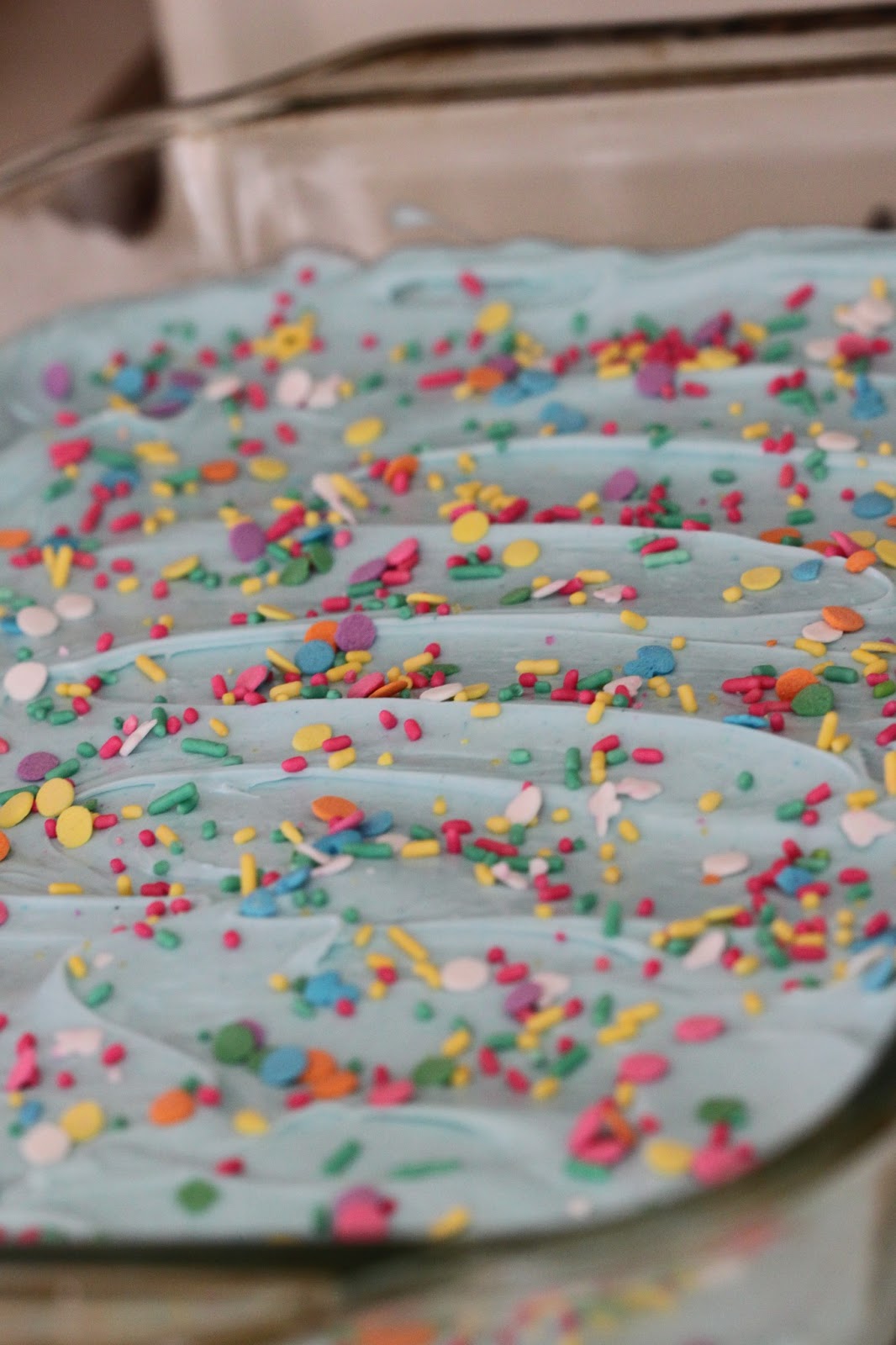 Tortillas and Honey Cotton Candy Cake Bars