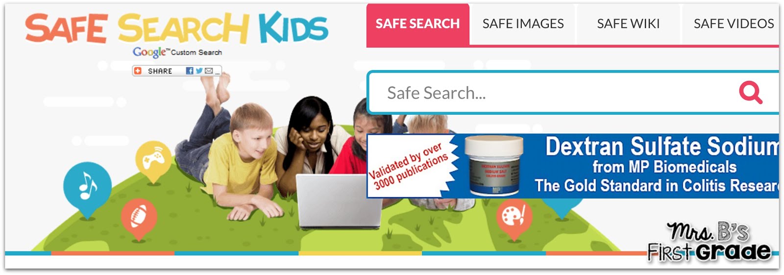 Safe Search Engines for Kids Mrs. B's First Grade