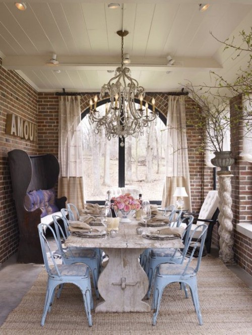 Elegant Abode rustic dining rooms
